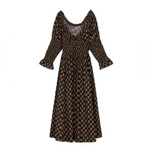 NWT DÔEN Kaira Dress in Meadowsweet Noir Floral